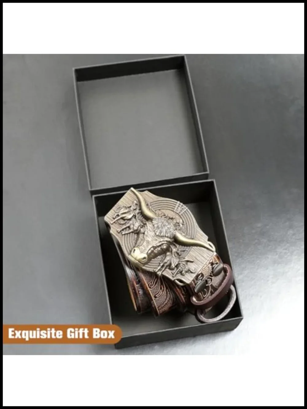 Cowboy Belt for Men 3.8